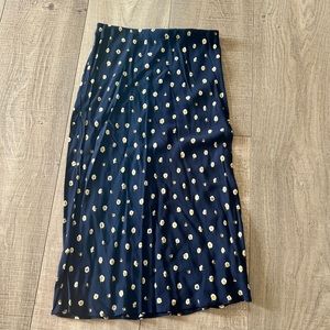 Madewell Floral Midi Skirt